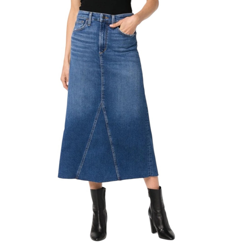 NWT Joe’s Jeans Denim Maxi Skirt in Soraya Size 27